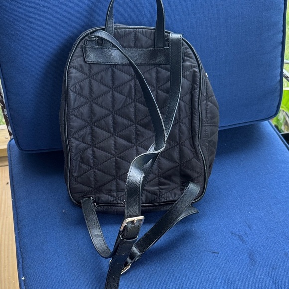 Kate Spade Black Quilted Bag with Gold Accents - Picture 4 of 11